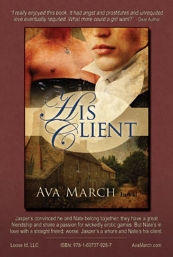 His Client postcard front